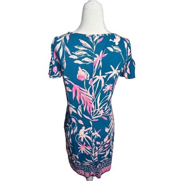 Lilly Pulitzer Marah Tidal Wave Its Prime Time Engineered Dress Sz Small - Picture 3 of 6